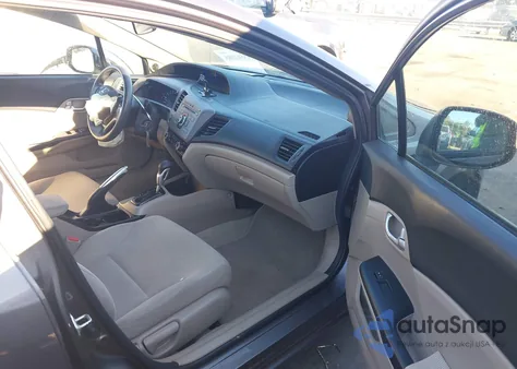 2012 Honda Civic Ex из США, поврежденный, VIN 19XFB2F86CE107126